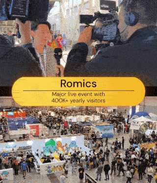 Romics event coverage